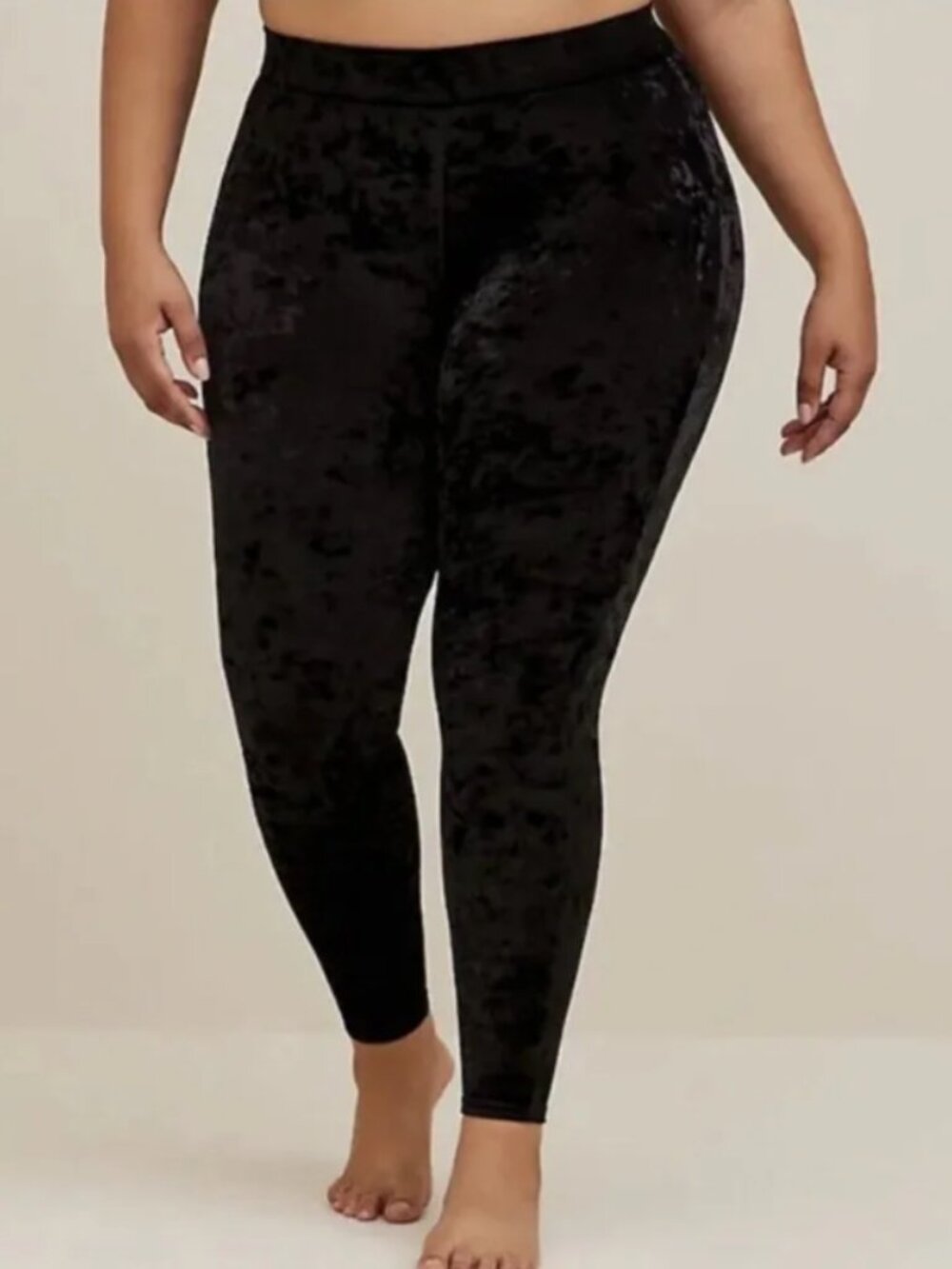 Torrid Full Length Signature Waist Crushed Velvet Legging 3X